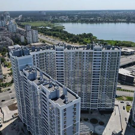 Квартира Метро Харківська, Позняки Жк Лебединий Kiev Luaran gambar